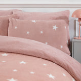 Star Teddy Fleece Duvet Cover Set