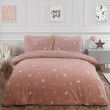 Star Teddy Fleece Duvet Cover Set