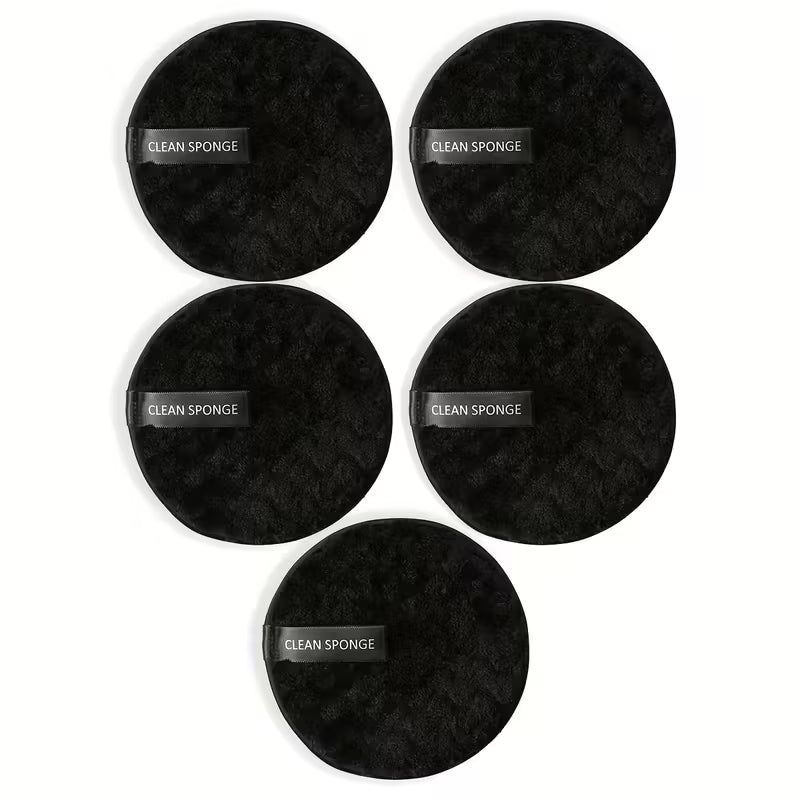 5 PK Large Reusable Face Cleansing Pads