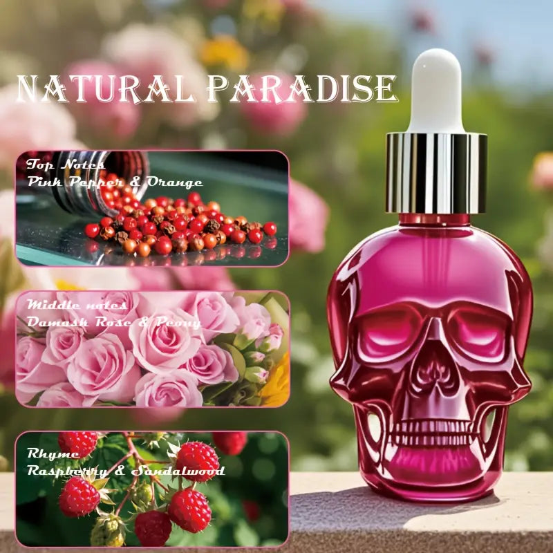 tonfly New Women's Skull Heart Perfume