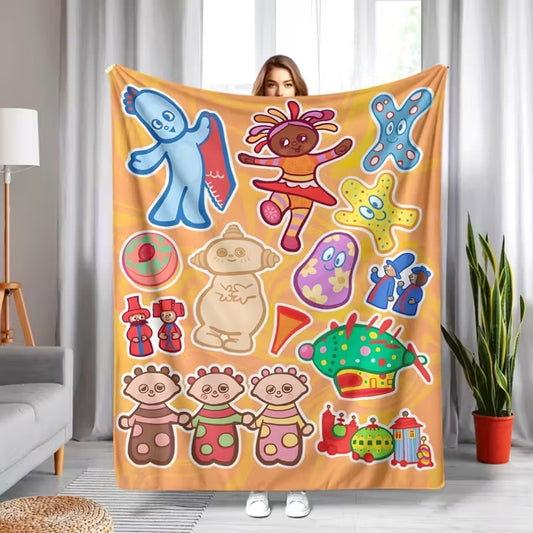 In the Night Garden Flannel Blanket