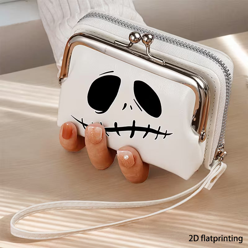 Jack Skellington Multi-Purpose Women'S Short Wallet