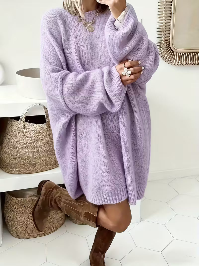 Chic and Comfortable Women's Sweater Dress