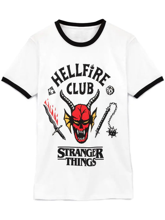 Mens Stranger Things Hellfire Club T-Shirt