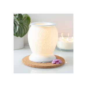 Elephant White Ceramic Electric Oil Burner