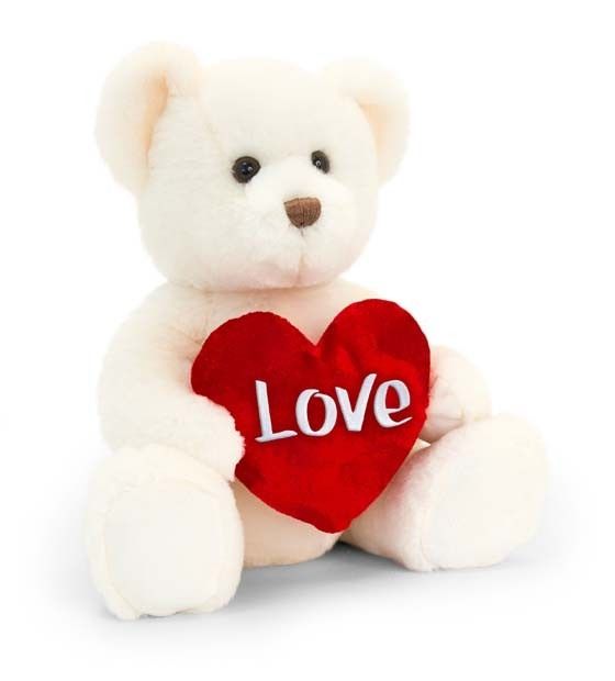 Chester Bear With Heart (25cm)