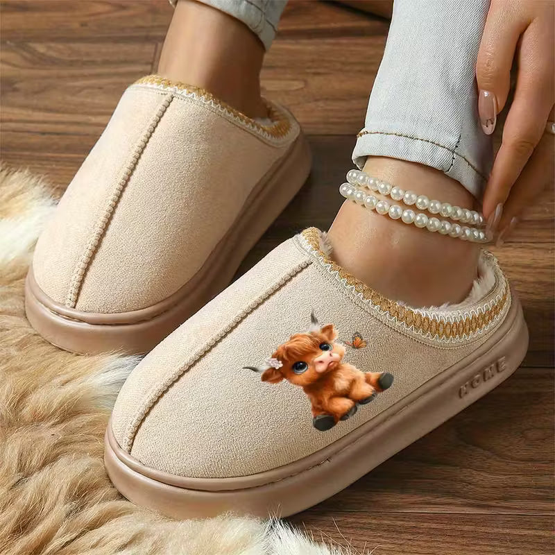 Highland Cow Casual Shoes