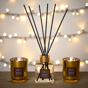 Christmas Reed Diffuser & Scented Candle Set - Limited Availability