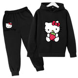 Kids 2PC Hello Kitty Tracksuit Set