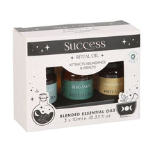 Load image into Gallery viewer, Set of 3 Success Ritual Blended Essential Oils