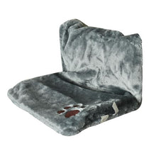 Load image into Gallery viewer, Cat Radiator Bed 45x31x24cm 2339 GREY With Paw Print