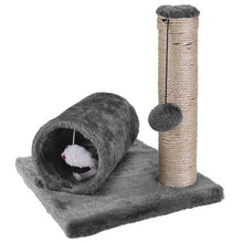 Load image into Gallery viewer, Cat Kitten Scratching Post &amp; Tunnel