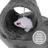 Cat Kitten Scratching Post & Tunnel