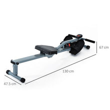 Load image into Gallery viewer, 12 Level Fitness Rowing Machine Cardio Fitness Workout and Gym Training