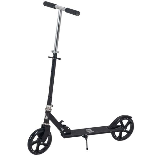 Kids Scooter Ride On Toy Height Adjustable For 7-14 Years, Black