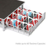 Tassimo 60 Pod Holder Drawer in Grey