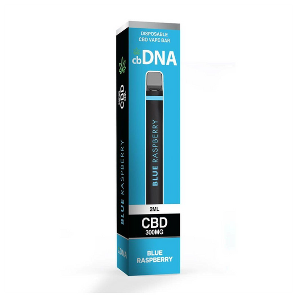 300MG Disposable CBD Vape - Blue Raspberry