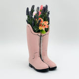 29CM PINK BOOT PLANTER