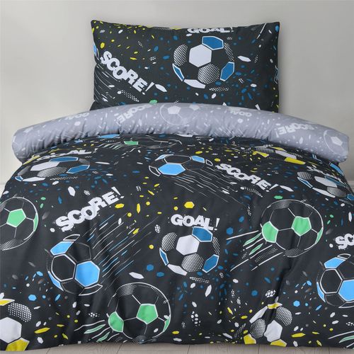 Football Goal Duvet Set - SINGLE