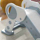 Foldable Kids Slide, Baby Slide for 1.5-3 Years, Grey