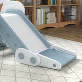 Foldable Kids Slide, Baby Slide for 1.5-3 Years, Grey