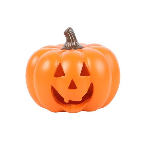 Jack-o'-lantern incense cone holder