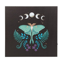 Load image into Gallery viewer, Luna Moth Light Up Canvas Plaque