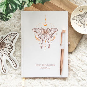 Luna Moth Daily Reflection Journal