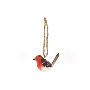 Robin Resin Hanging Decoration