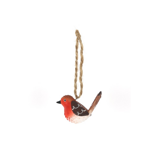 Robin Resin Hanging Decoration