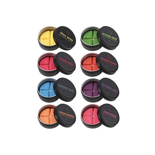 Set of 8 Gothic Wax Melt Snap Discs