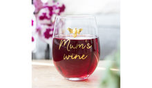 Load image into Gallery viewer, Mum&#39;s Wine Stemless Wine Glass