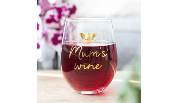 Mum's Wine Stemless Wine Glass