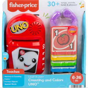 Fisher-Price UNO Laugh & Learn Counting and Colours Electronic Learning Toy