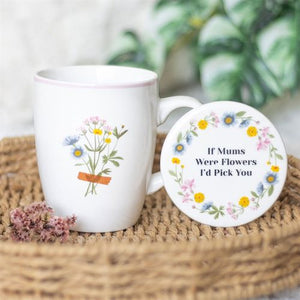 If Mums Were Flowers Floral Mug & Coaster Set (Copy)