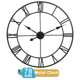 78cm Roman Metal Clock