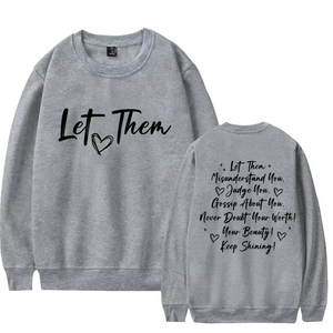 Keep Shining Slogan Sweatshirt