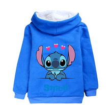 Load image into Gallery viewer, Lilo And Stitch Fleece Hoodie