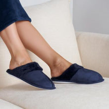 Load image into Gallery viewer, Faux Suede Mule Slippers