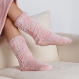 Teddy Sherpa Reverse Slipper Socks