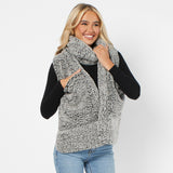 Teddy Marl Pocket Scarf