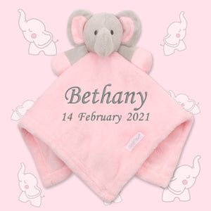 Personalised Elephant Comforter