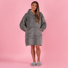 Load image into Gallery viewer, Petite Sherpa Fleece Hoodie Blanket