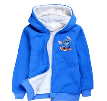 Load image into Gallery viewer, Lilo And Stitch Fleece Hoodie