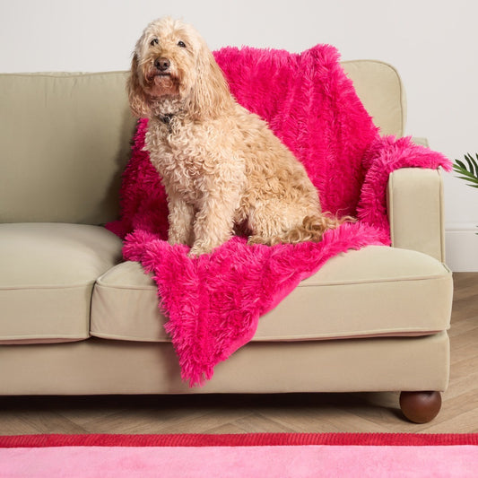 Pet Calming Fluffy Throws 105 x 90cm