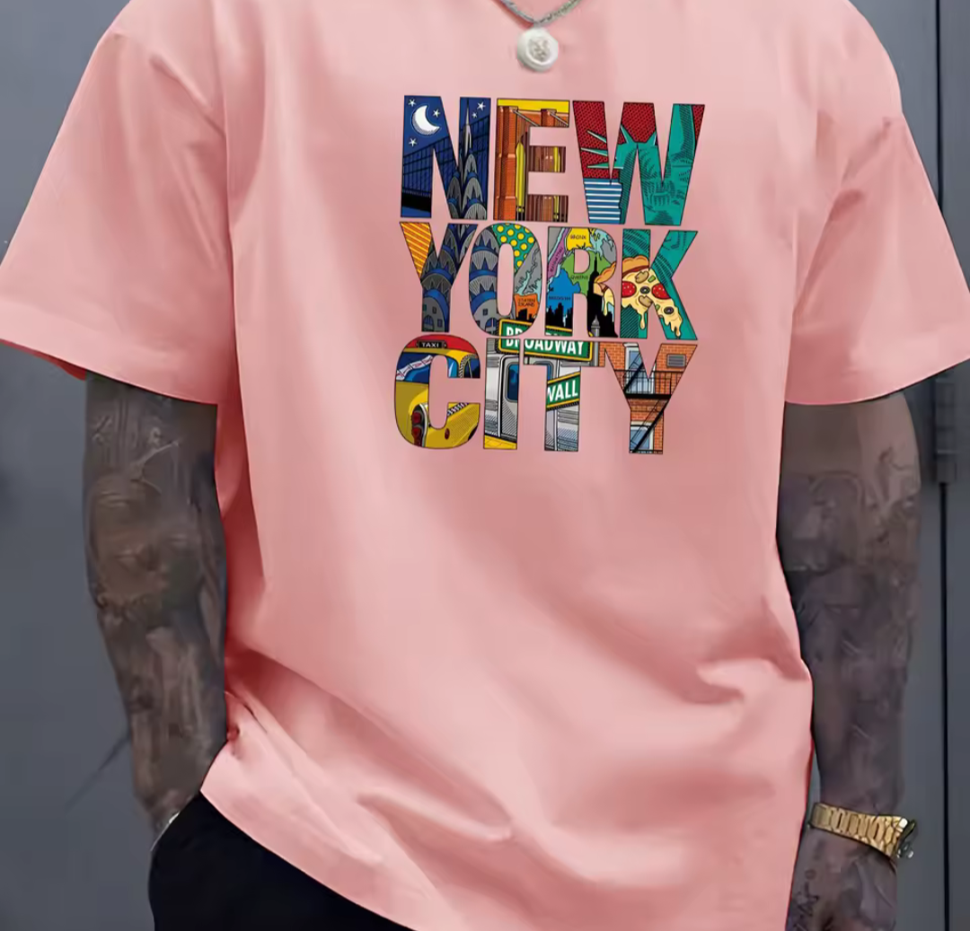 Mens Cotton NYC Tshirt