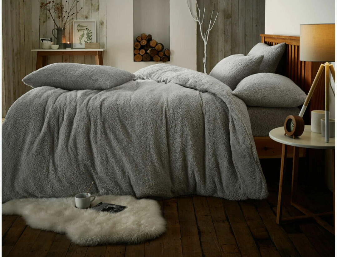Soft Cozy Teddy Duvet Set