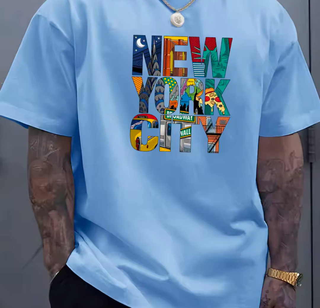Mens Cotton NYC Tshirt