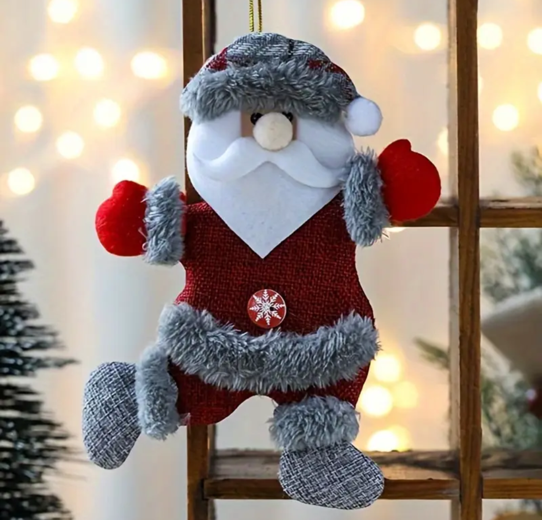 Festive Hanging Plush - Set of 4