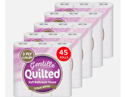 45 Pack Toilet Rolls